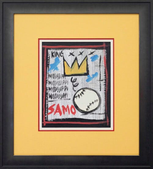 Custom Framed Samo Art Kings Hall of Frames Arizona
