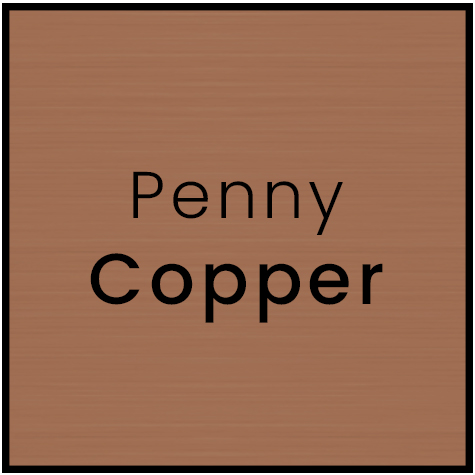 Penny Copper Nameplate