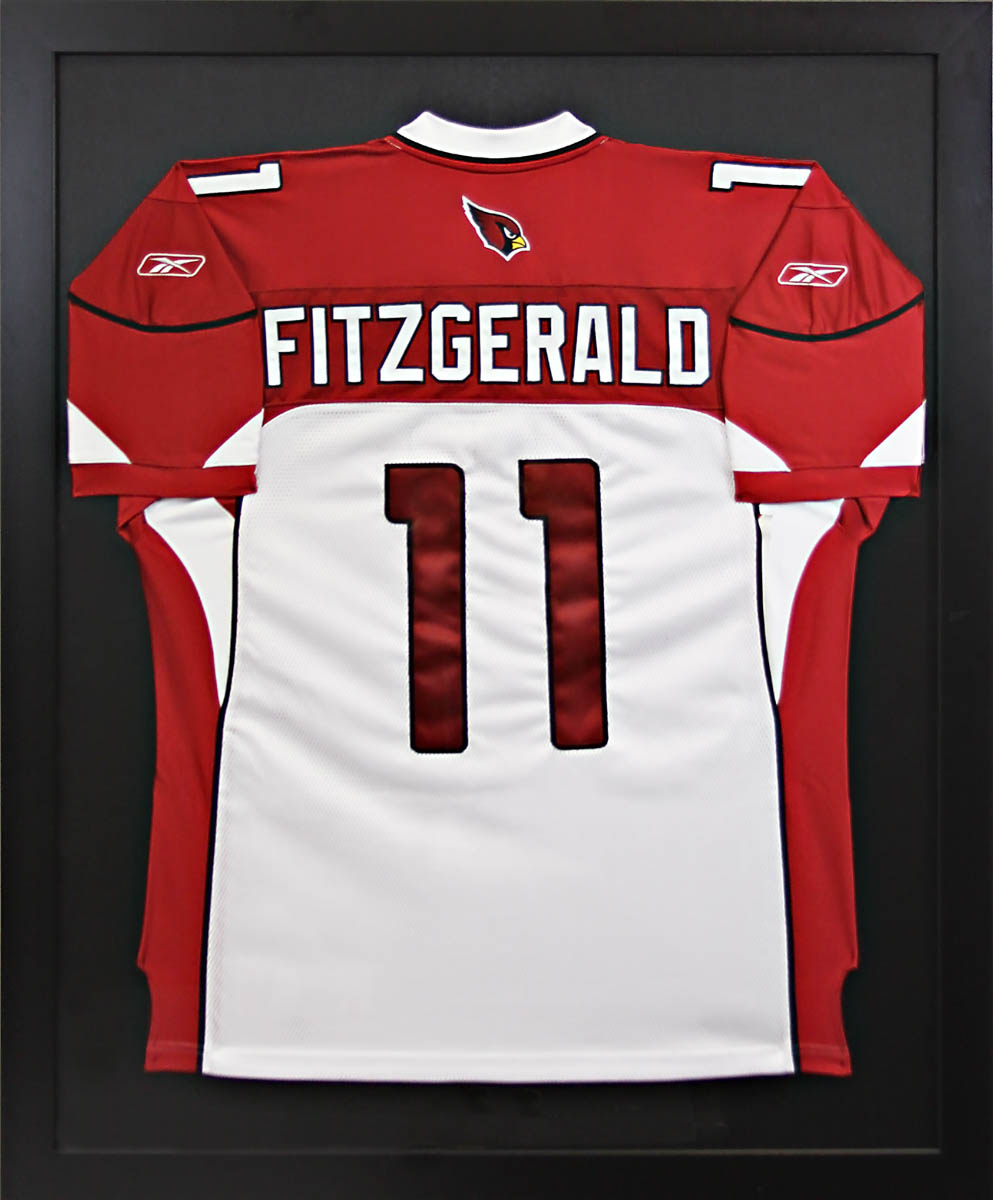 Custom Framed Larry Fitzgerald Cardinals Jersey Hall of Frames Arizona