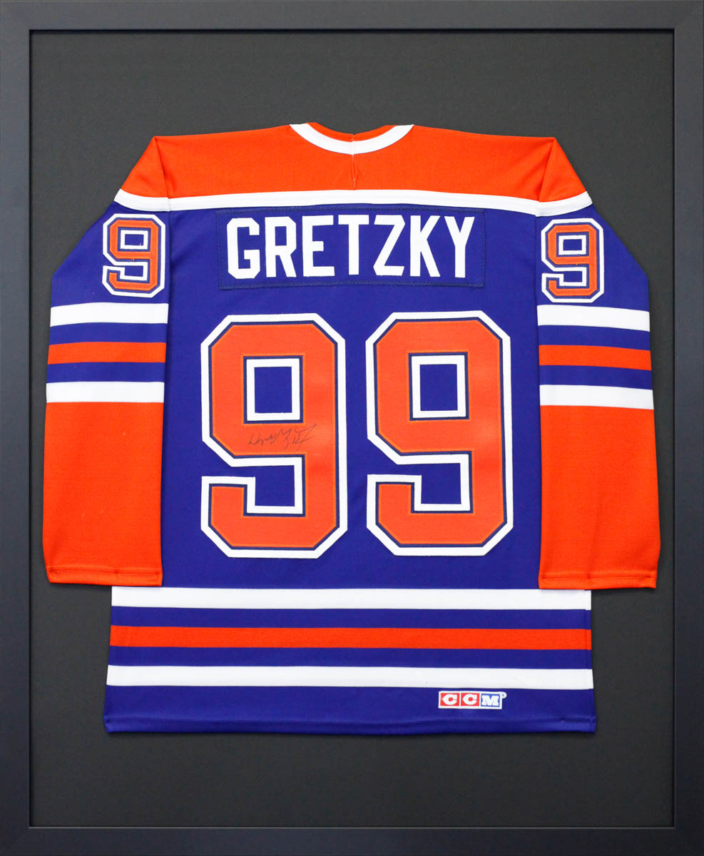 Custom Framed Gretzky Jersey Hall of Frames Arizona