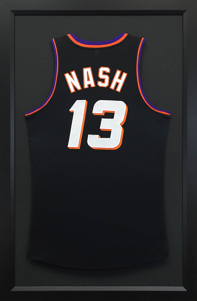 Custom Framed Nash Suns Jersey Hall of Frames Arizona