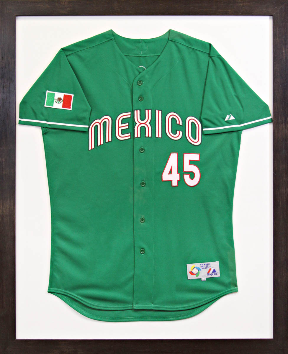 Custom Framed Mexico Baseball Jersey Hall of Frames Arizona