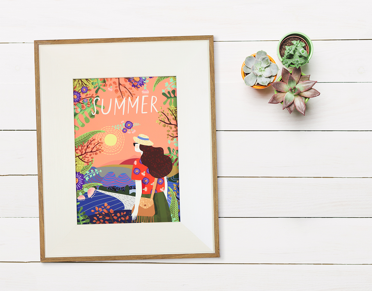Framed-Summer-Print-whiteroma