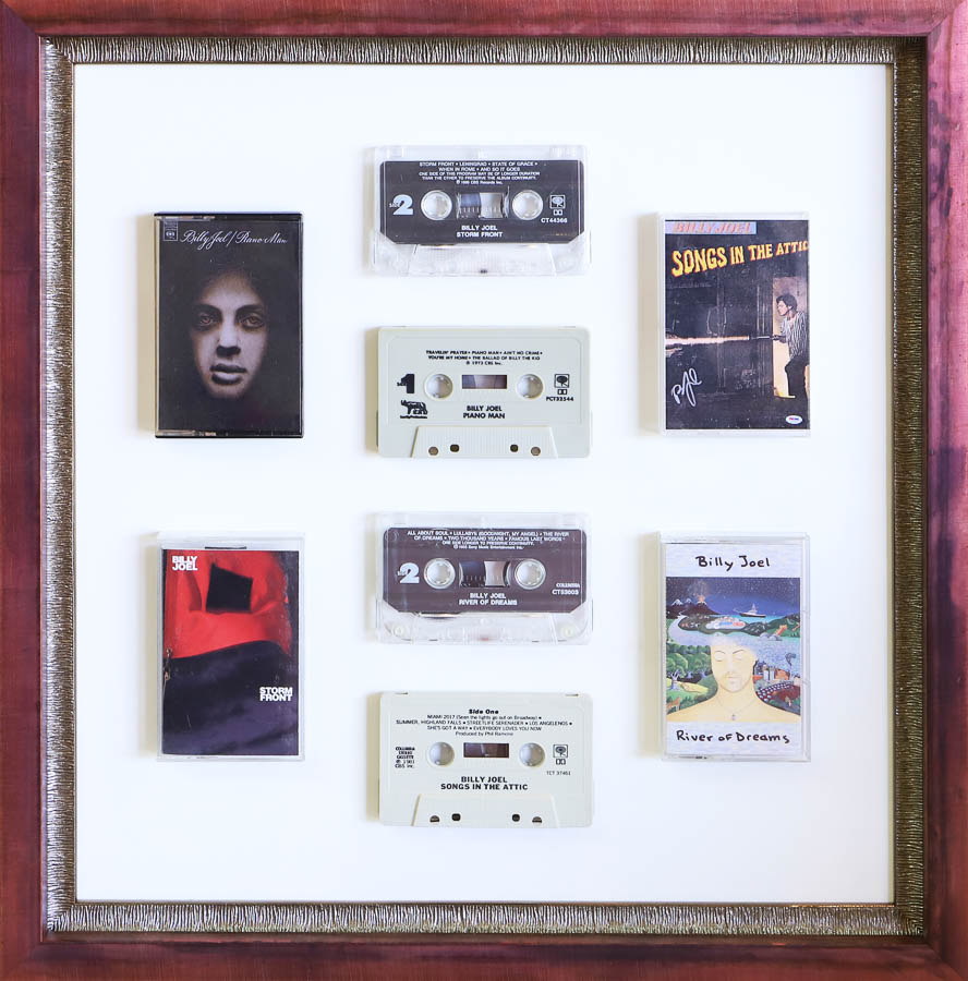 framed cassette tapes Hall of Frames Framing Store Arizona Scottsdale Gilbert Chandler Desert Ridge Phoenix Peoria Paradise Picture Frame