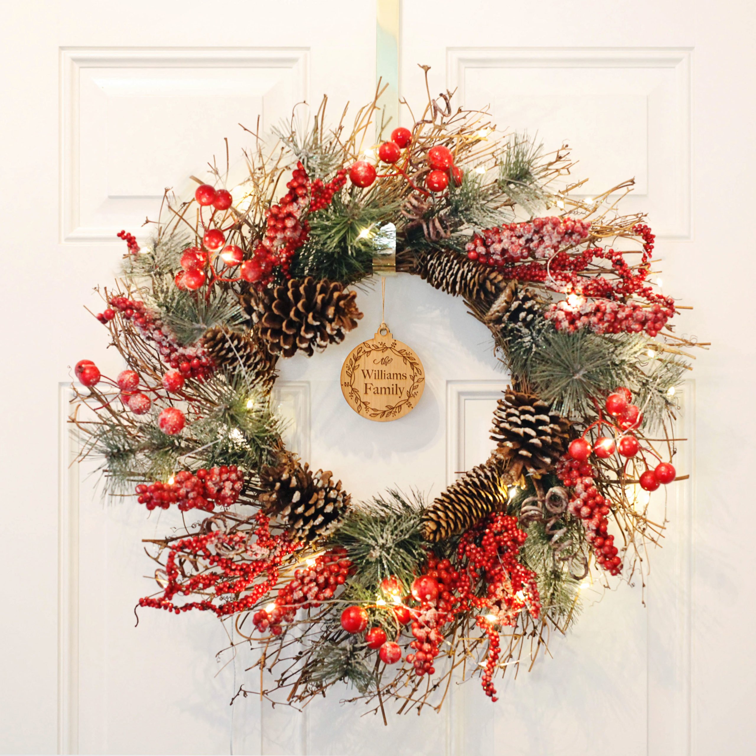 ornament on wreath