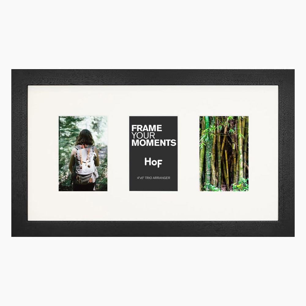Trio Collage Frame - Coffee & Cream, 4x6