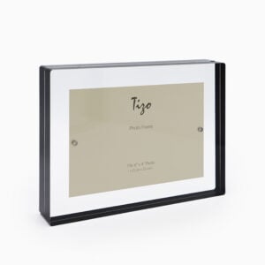 Black Edged Acrylic 4x6 Tabletop Photo Display Hall of Frames Arizona