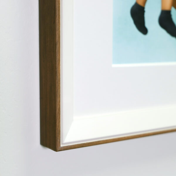Pine White and Natural Wood online custom frame and print Hall of Frames Arizona