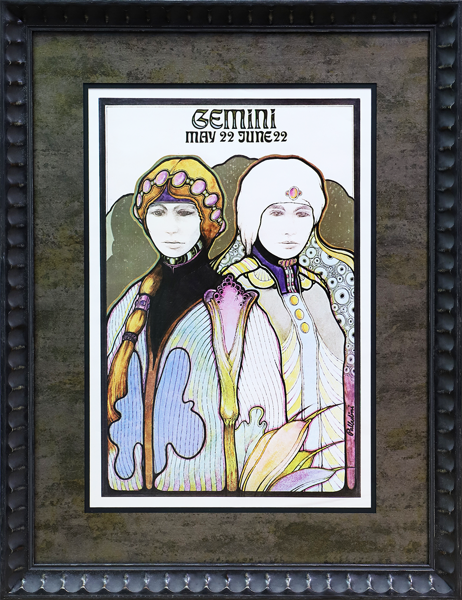 Custom Framed Gemini Art