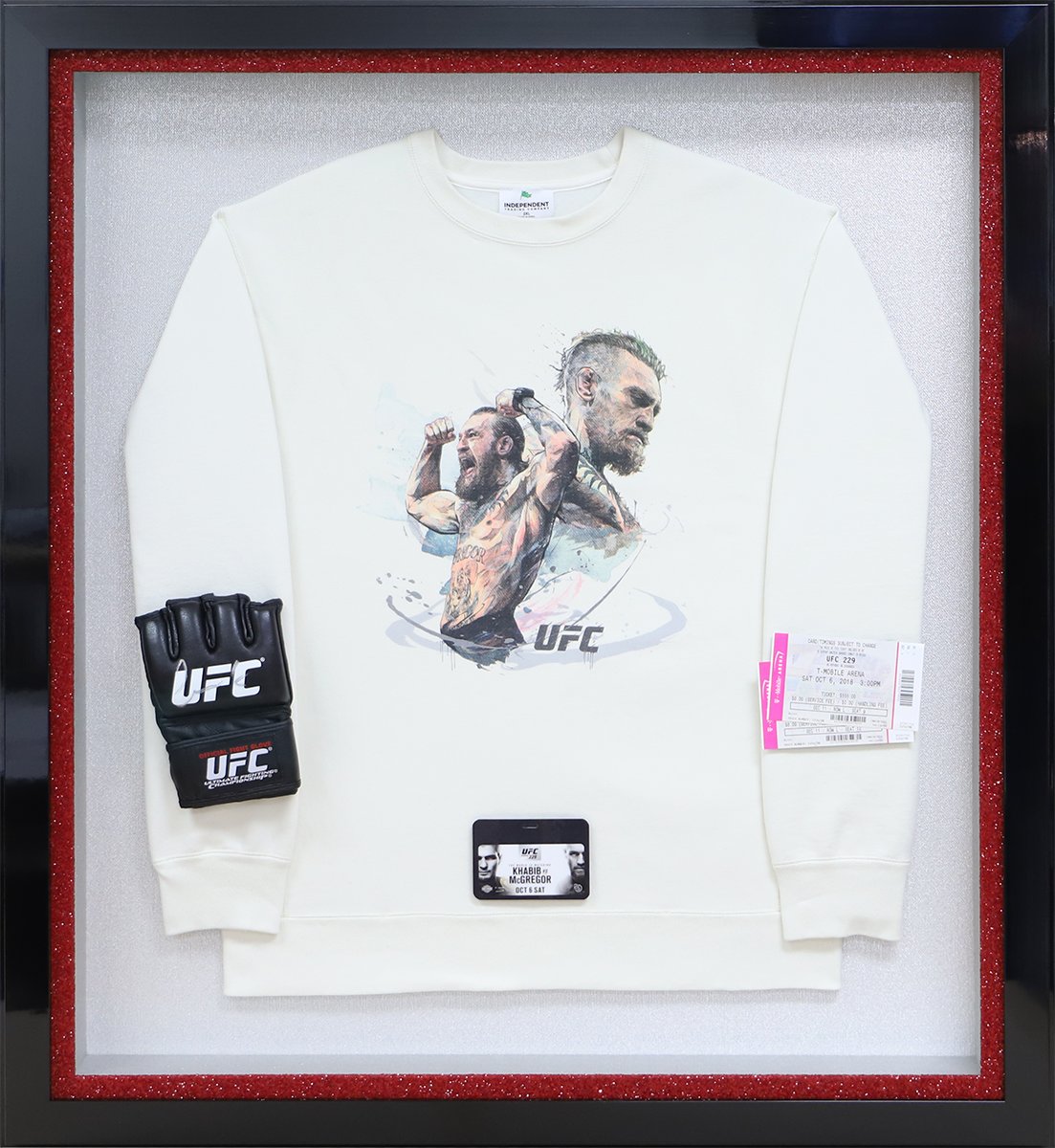 Custom Framed UFC Sweatshirt