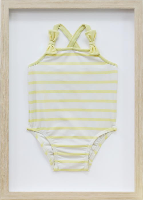 Custom Framed Yellow Swimsuit