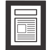 Custom Framed Publication Icon graphic