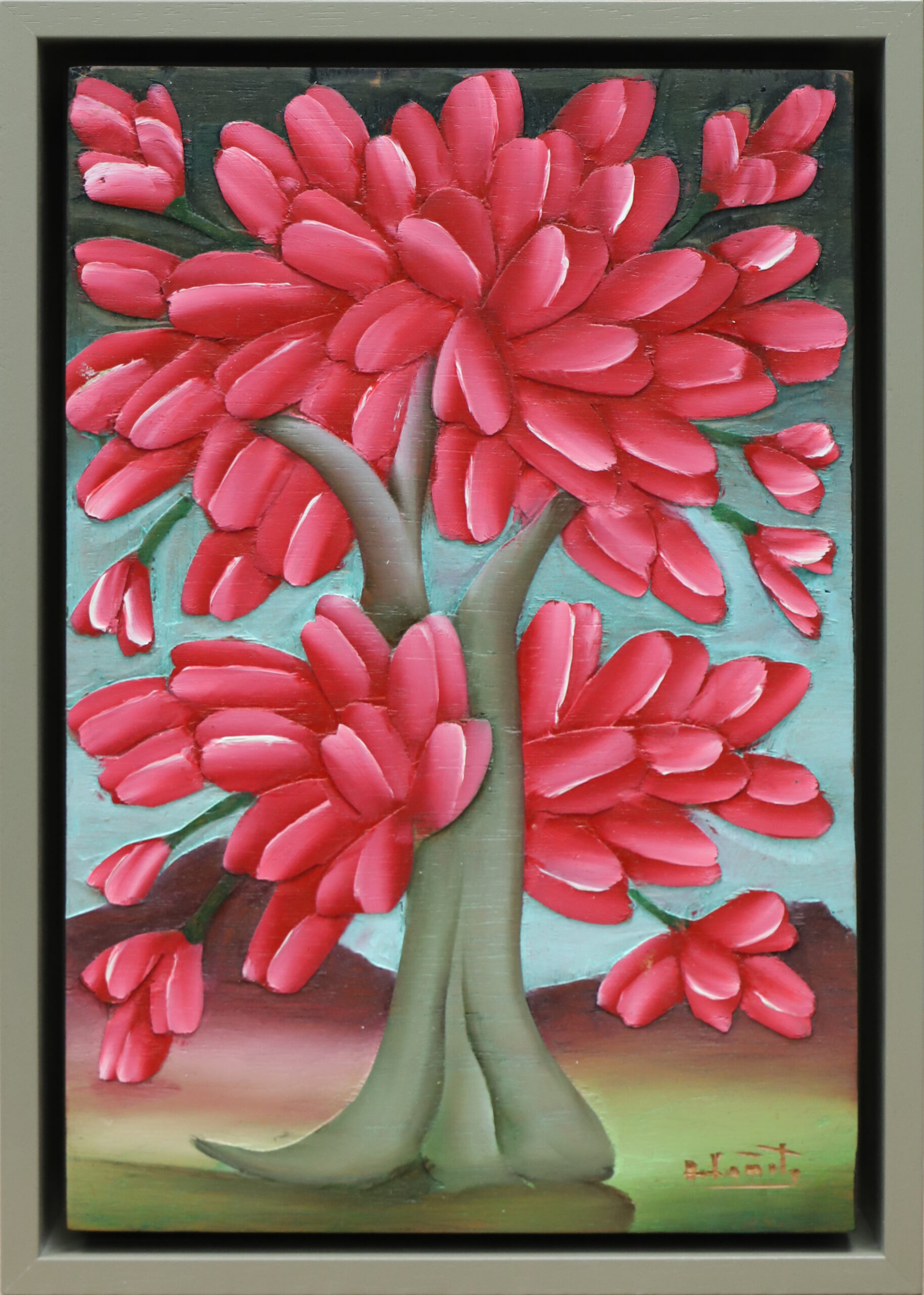 Float Frame Tree Canvas Art