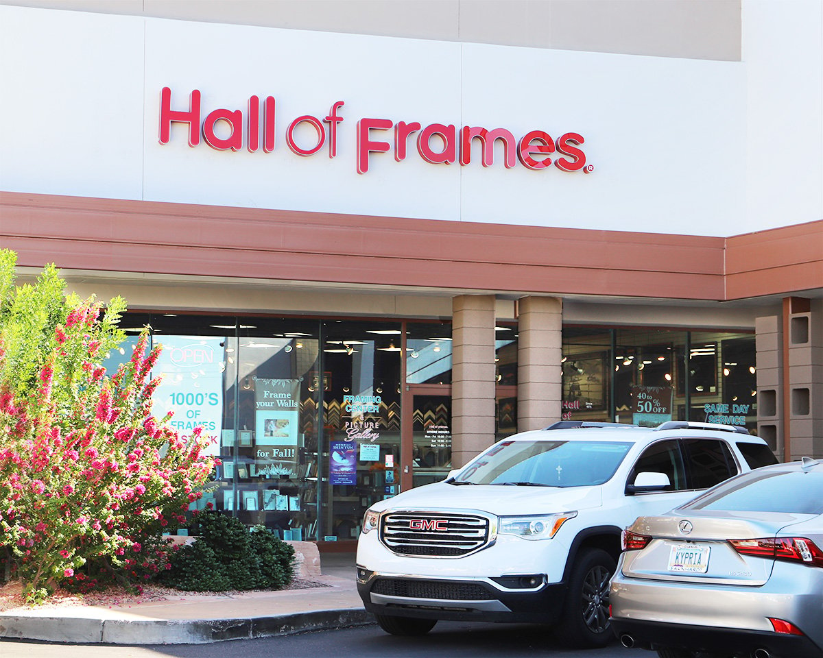 Photo of Hall of Frames storefront