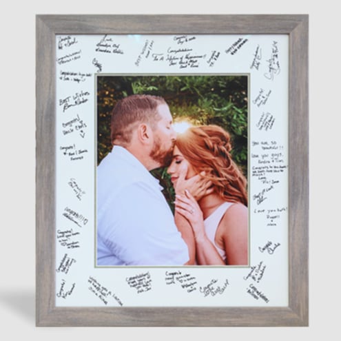 A photo of a custom framed photograph by  Hall of Frames