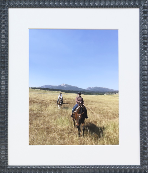Upload & Frame - Bowie - Horseback Riding