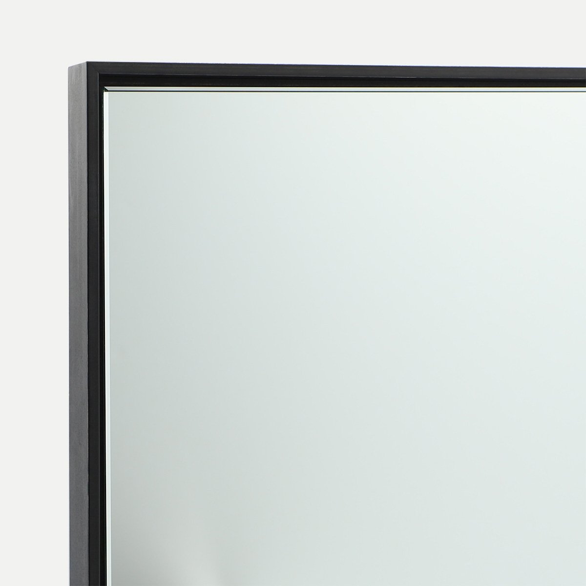 A photo of a infinity custom framed mirror corner Hall of Frames