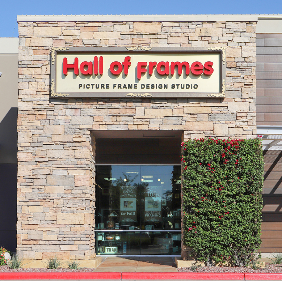 a photo of the Hall of Frames Desert Ridge store