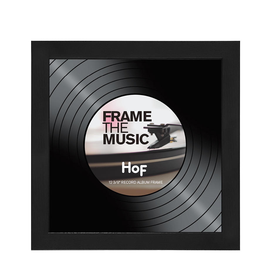 A photo of a record frame sold by Hall of Frames.