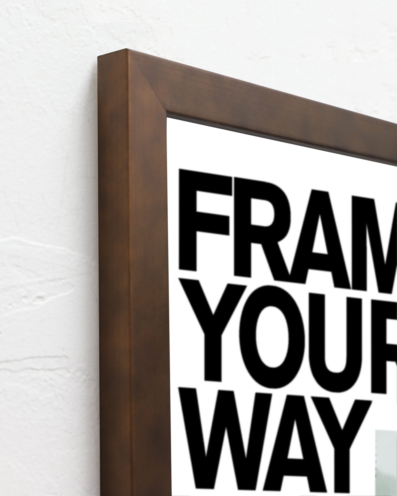 Thin Bronze Picture Frame, 11x14 Hall of Frames