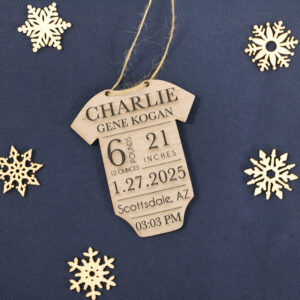 Baby Onesie Ornament