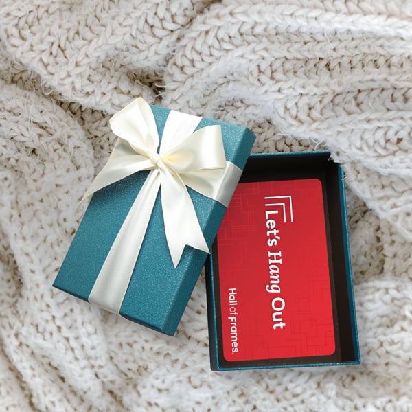Gift Card inside a small present