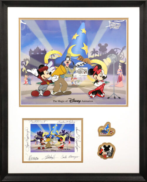 Multi-Opening Custom Frame for Disney Animation Art