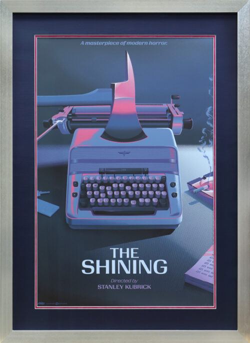 Custom Framed The Shining Mondo Poster by Laurent Durieux