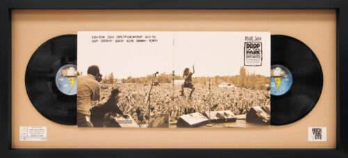 Panoramic Shadowbox for Pearl Jam Vinyl and Album Art