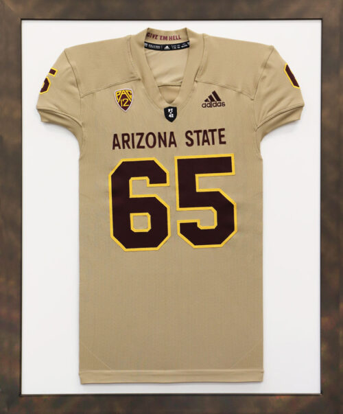 Custom Framed Arizona State University ASU Football Jersey