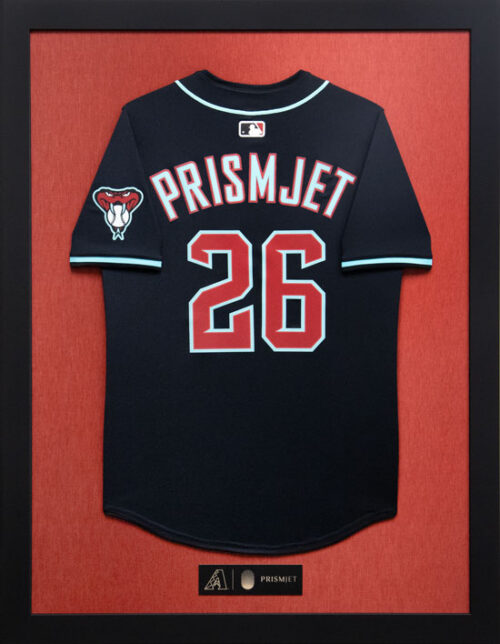 Prismjet Jersey with Laser Engraved Plate Detail and red mat