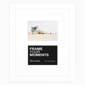 White Duo Wood 5x7 Collage Frame Hall of Frames Arizona